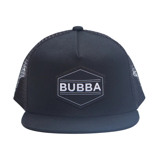 Bubba Black & White Trucker Hat