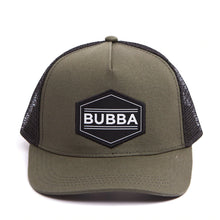 Load image into Gallery viewer, Bubba Green &amp; Black Mesh Snapback
