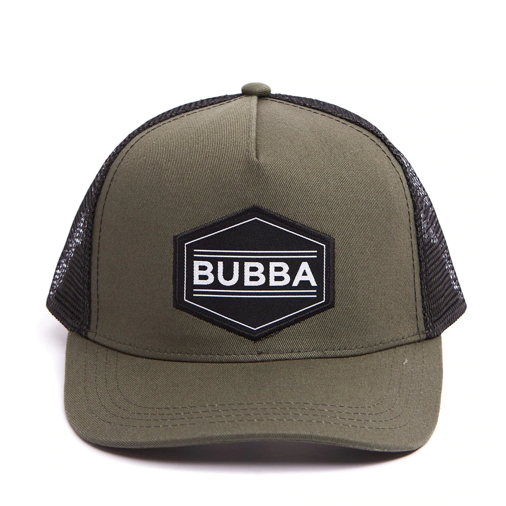 Bubba Green & Black Mesh Snapback