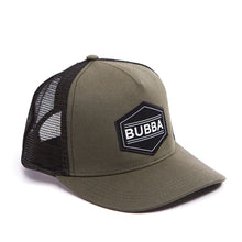 Load image into Gallery viewer, Bubba Green &amp; Black Mesh Snapback
