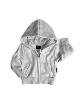 Load image into Gallery viewer, Classic Zip Hoodie - Light Heather Grey
