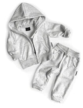 Load image into Gallery viewer, Classic Zip Hoodie - Light Heather Grey
