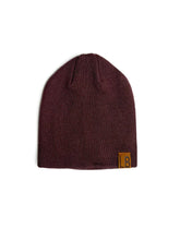 Load image into Gallery viewer, Knit Beanie - Black Cherry
