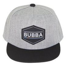 Load image into Gallery viewer, Bubba Grey &amp; Black Trucker Hat
